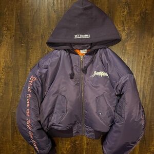 Vetements TFD bomber jacket